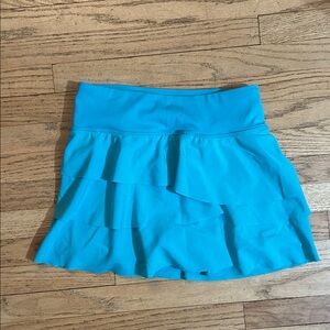 JoyLab Girls Small Blue Ruffle Skort